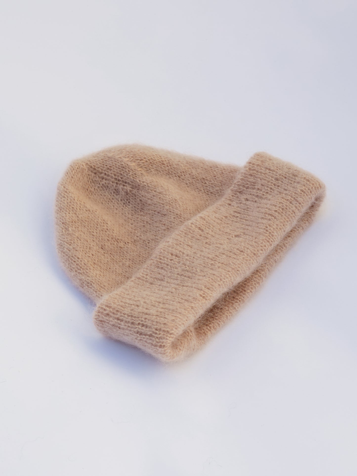 WINTER BEANIE HAT BEIGE