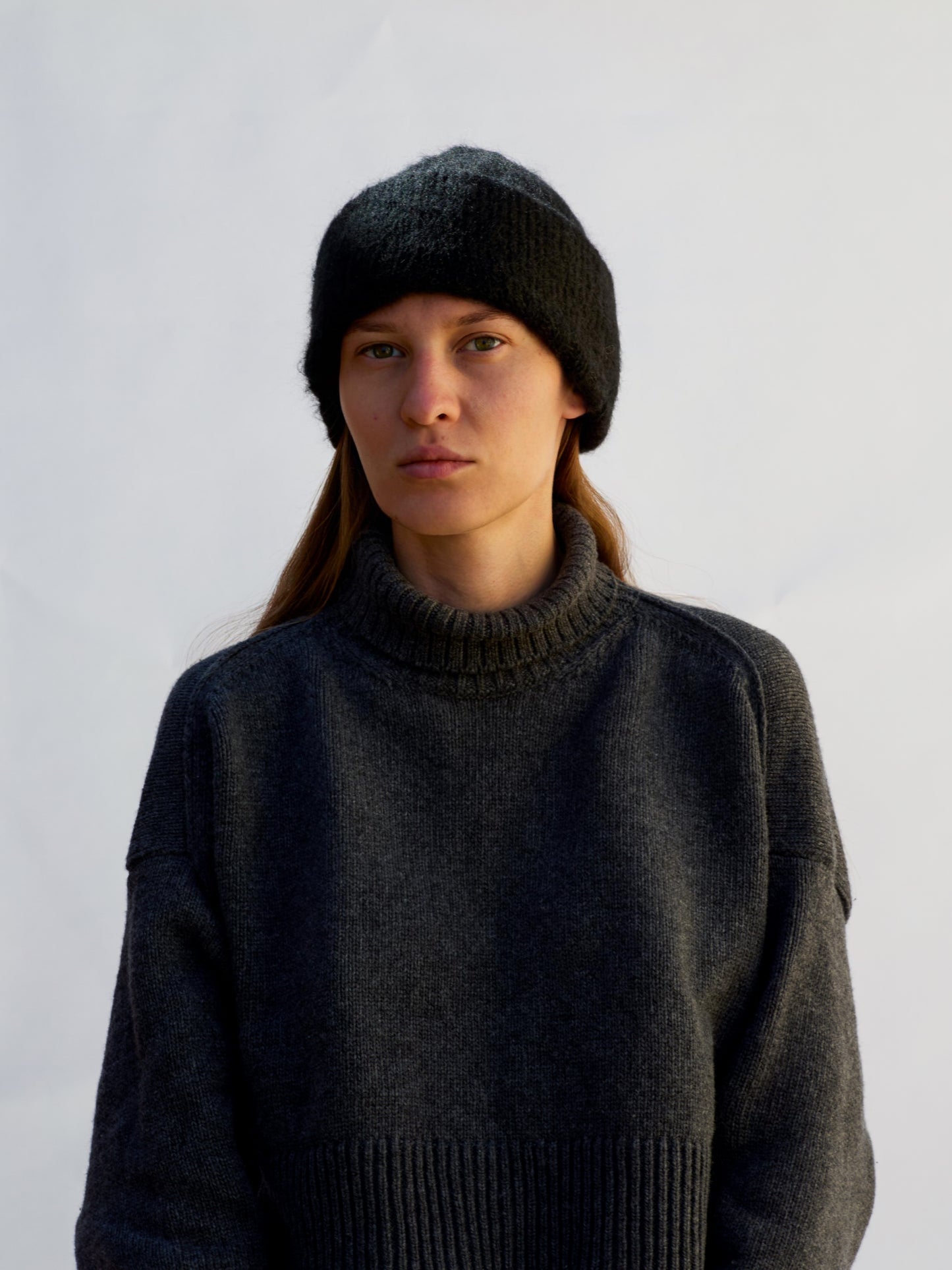 WINTER BEANIE HAT BLACK