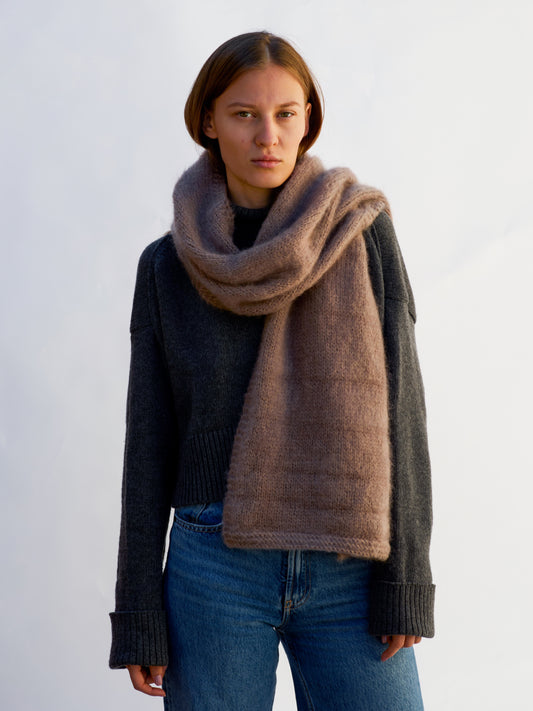 WINTER SCARF MOCHA